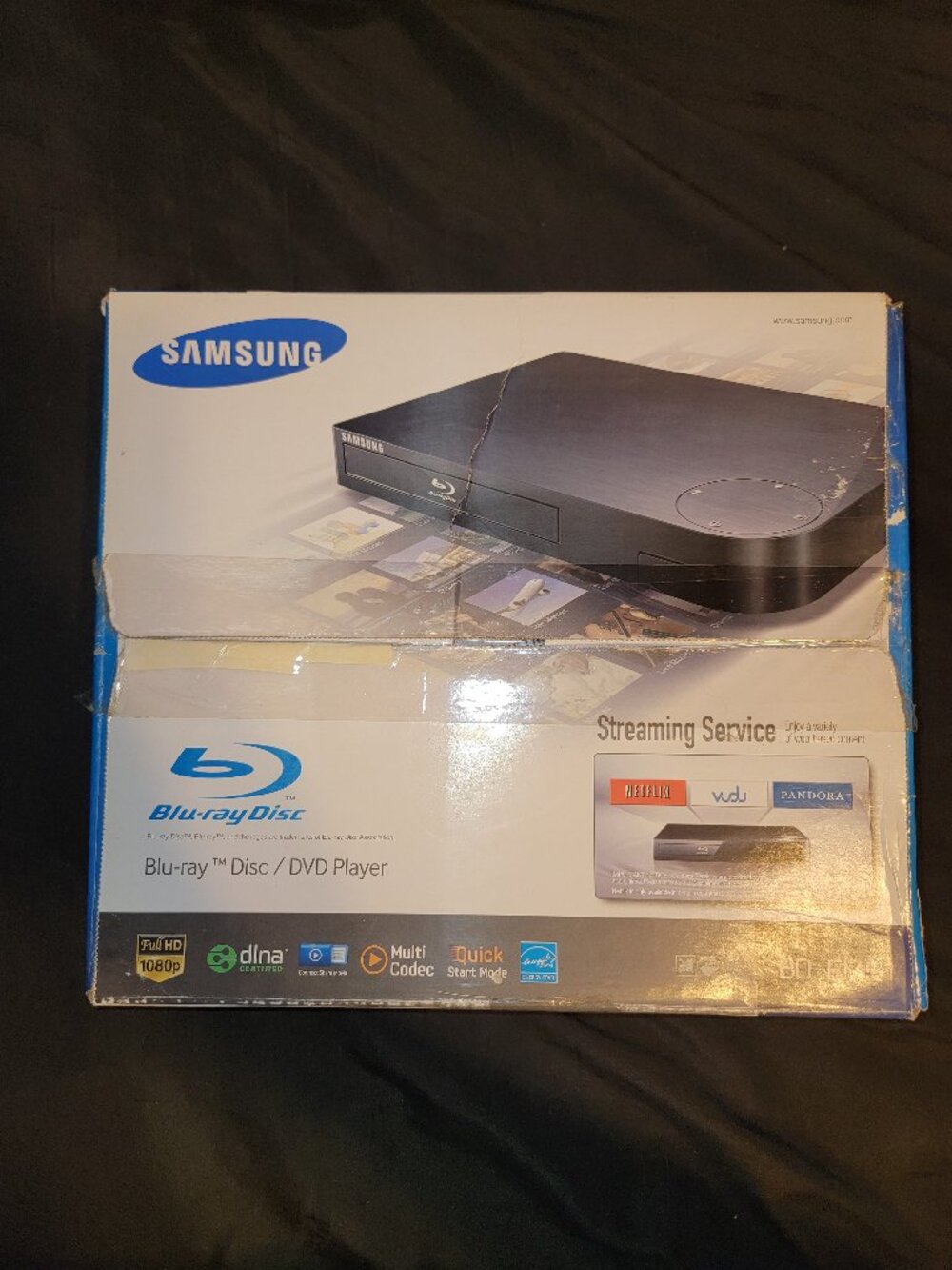Samsung BD-FM51 Blu-Ray Disc Player New In Box! Dvd